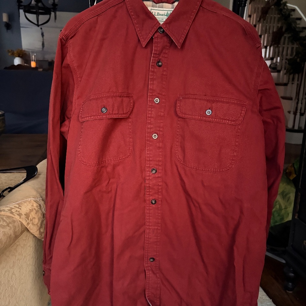 LL Bean Shacket.